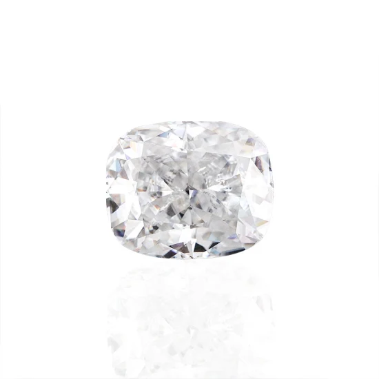 2CT Moissanite Diamante Pedra Solta Almofada Corte de Gelo Triturado de Alta Qualidade Da Provença Personalizado
